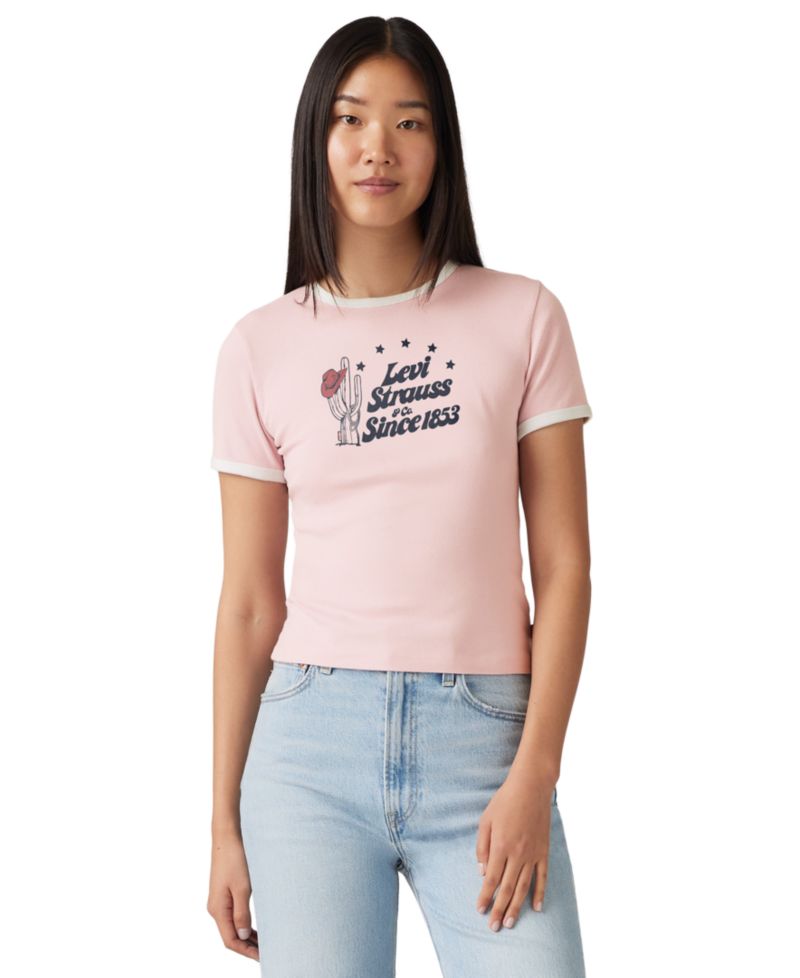 Women's Graphic Ringer Rickie T-Shirt