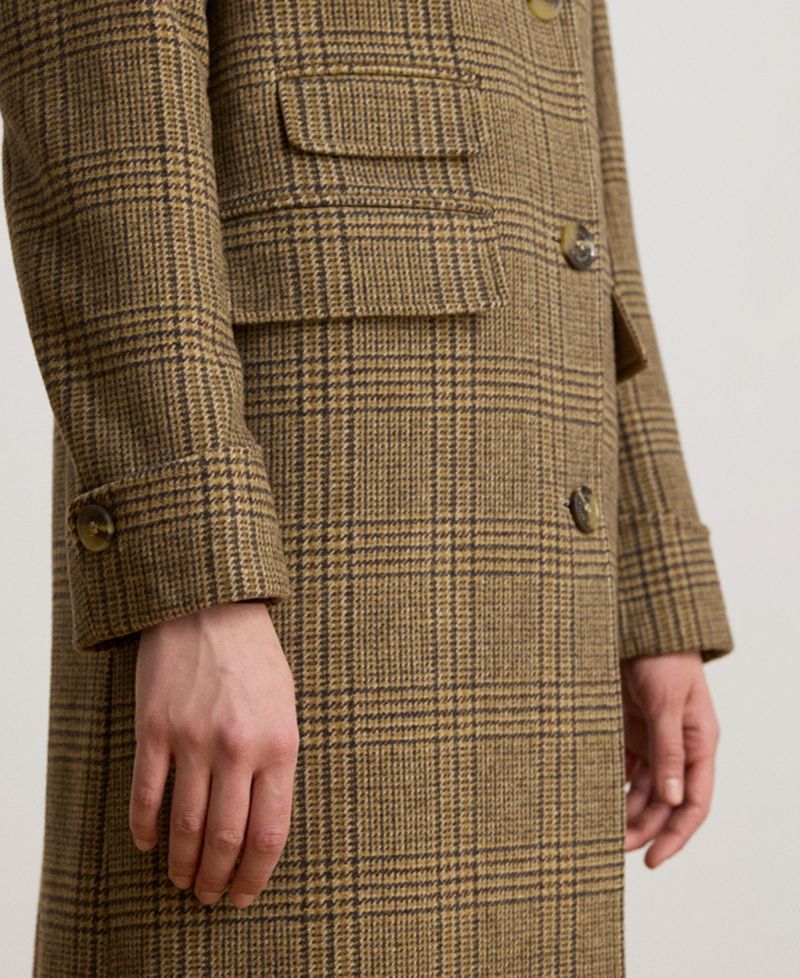 Women's Collared Wool Walker Coat