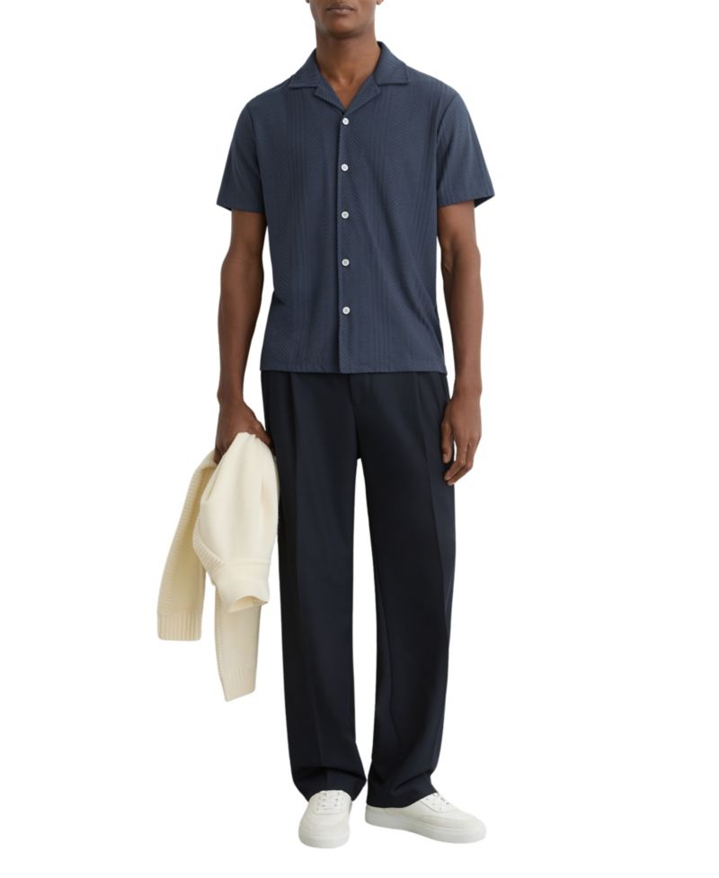 Men's Frederick Jacquard Cuban Shirt