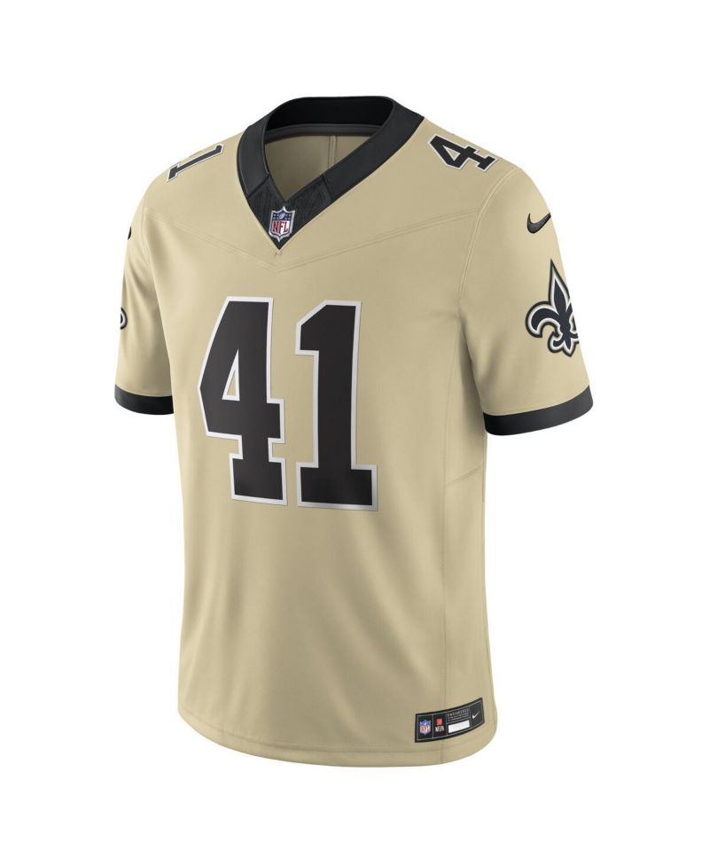 Men's Alvin Kamara Gold New Orleans Saints Gameday Golds Alternate Vapor F.U.S.E. Limited Jersey