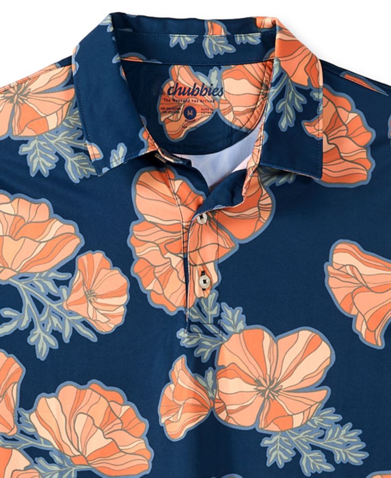 Men's Great Grand Poppy Regular-Fit Polo Shirt