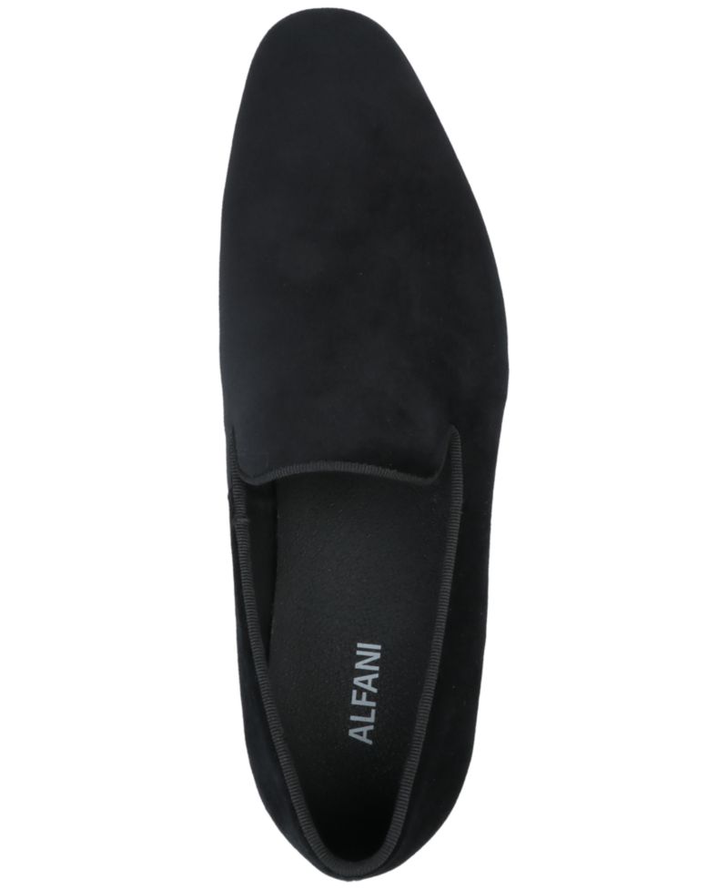 Men's Velvet Slip-On Loafers