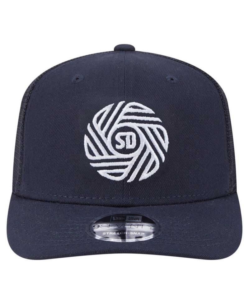 Men's Navy San Diego FC Jersey Hook 9SEVENTY Adjustable Hat