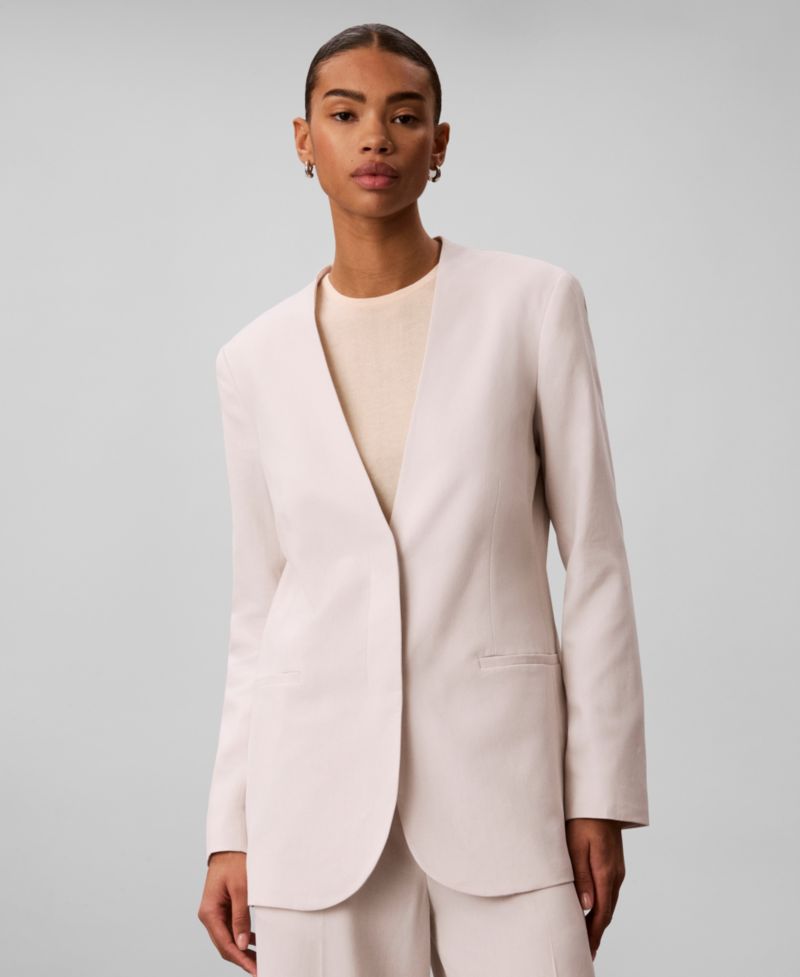Women's Classic Fit V-Neck Blazer