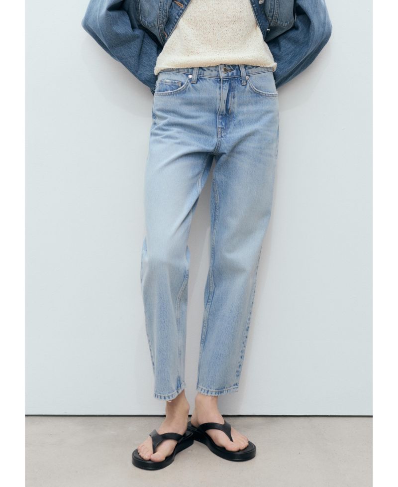 Women's Mid-Rise Straight Jeans