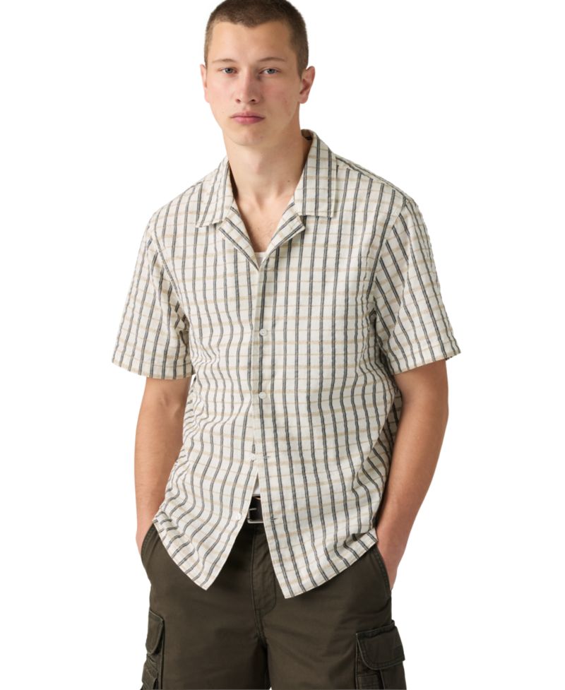 Mens' T2 Sunset Camp Collar Shirt
