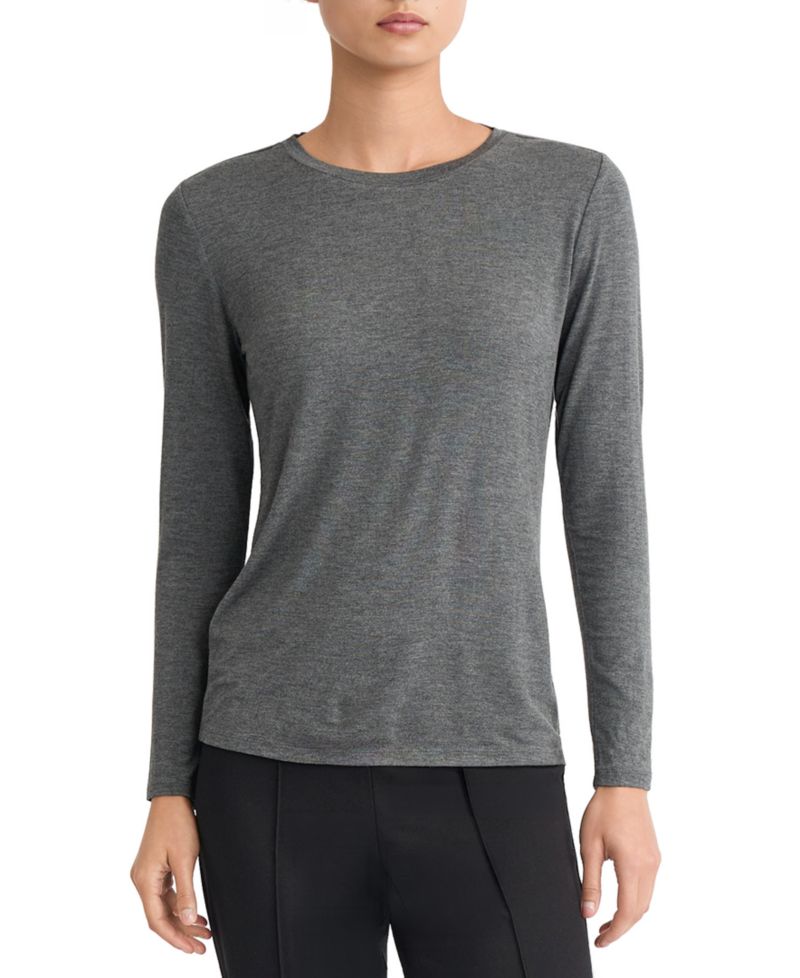 Women's Long-Sleeve Crewneck T-Shirt