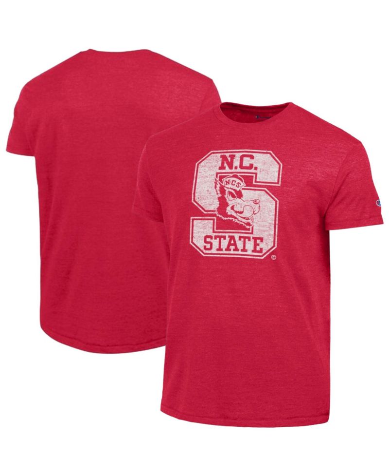 Men's Red NC State Wolfpack Triumph Tri-Blend T-Shirt