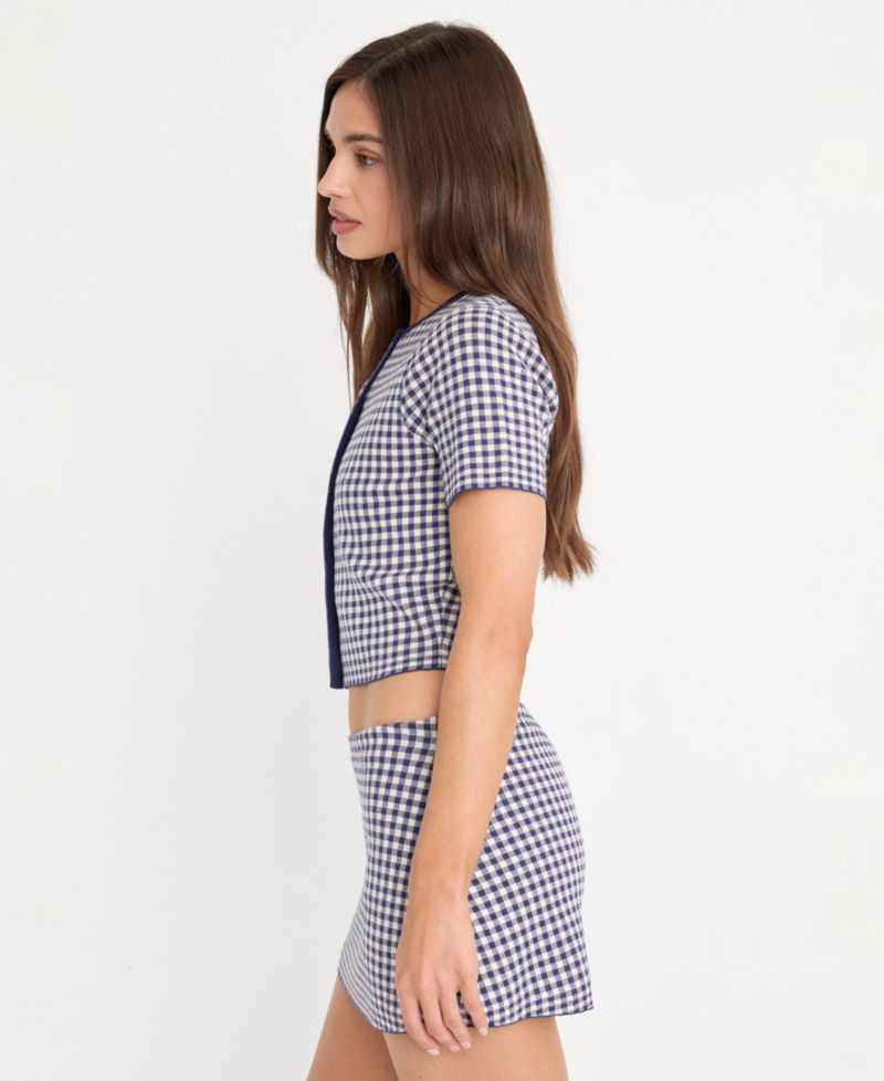 Women's Blend Sweater Mini Skort