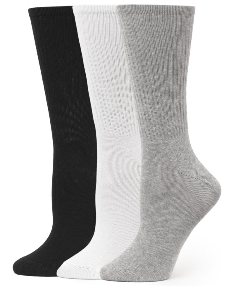 Women's 3 Pack Crew Socks