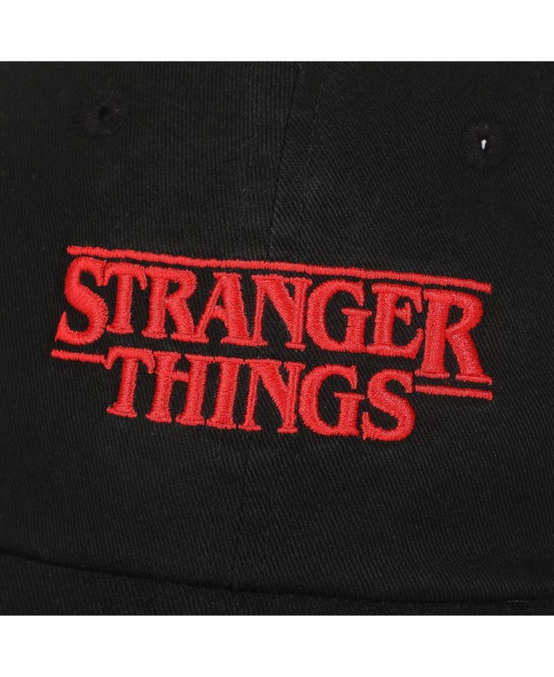 Men's Logo Black Unstructured Baseball Cap.
