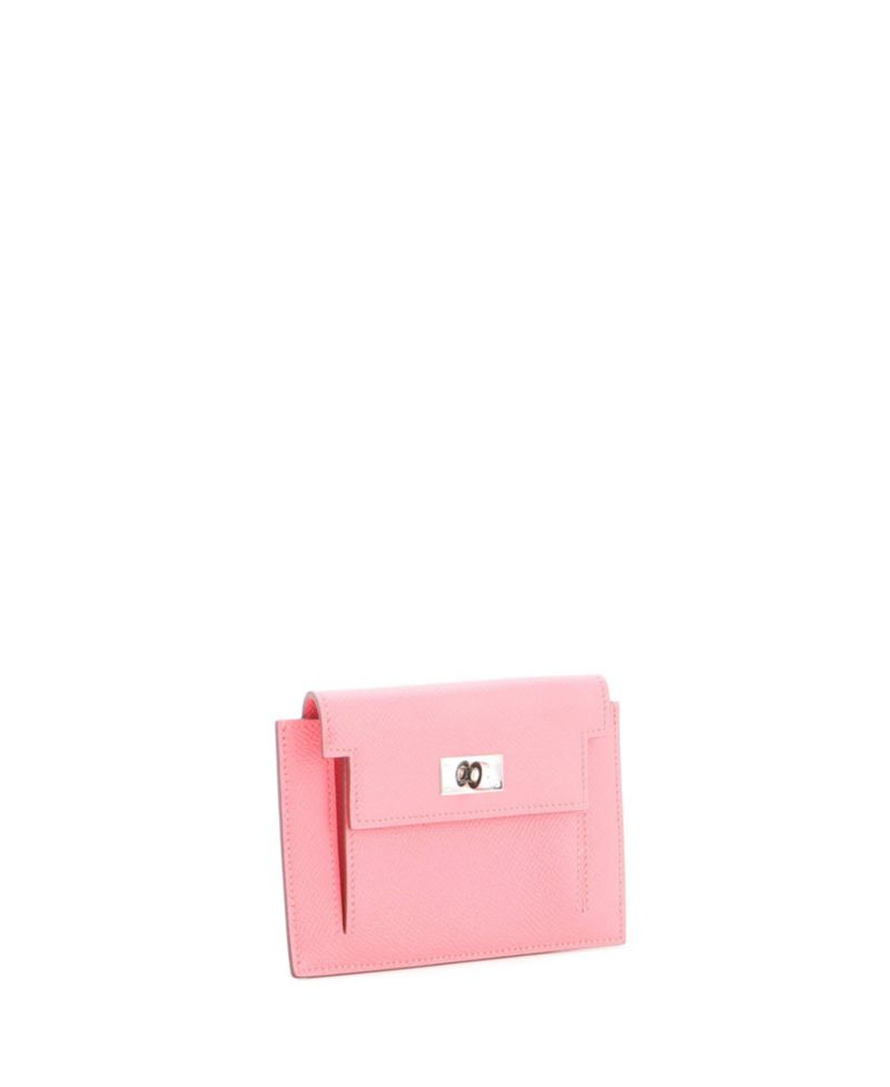Pre-Owned Hermes Kelly Pocket Compact Wallet Epsom