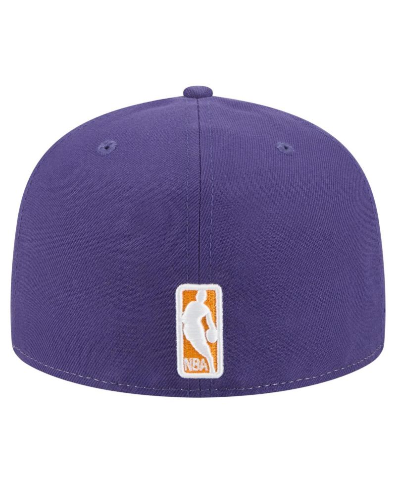 Men's White/Purple Phoenix Suns Repeat 59Fifty Fitted Hat