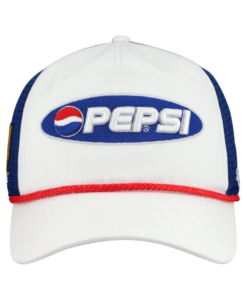 Men's White Jeff Gordon Mesh Rope Adjustable Hat