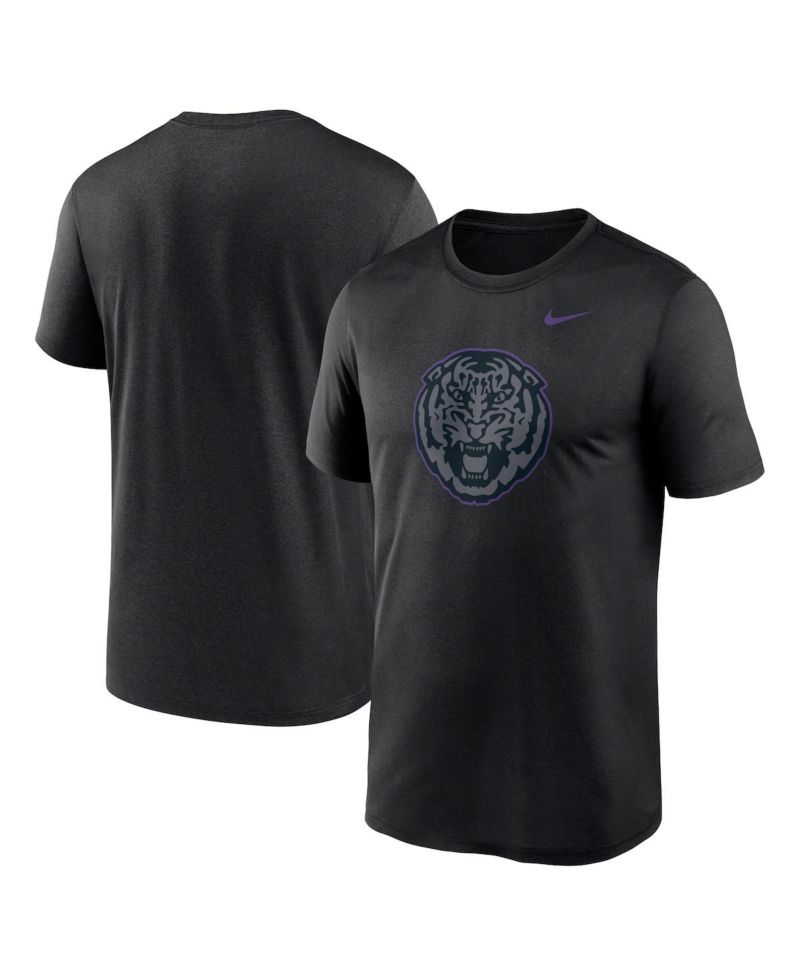 Men's Black LSU Tigers Color Pop Logo Legend T-Shirt