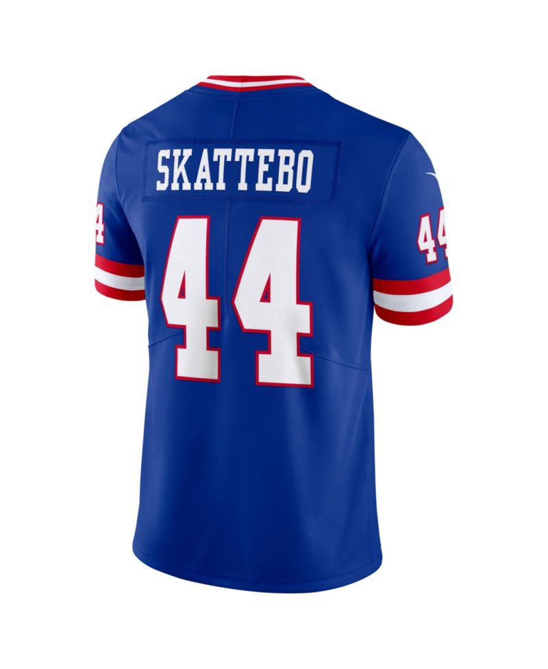 Men's Cam Skattebo Royal New York Giants Legacy Vapor Untouchable Stitched Limited Jersey