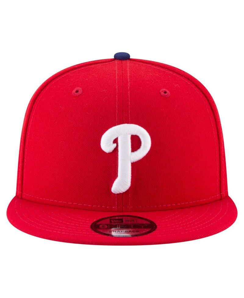 Men's Red Philadelphia Phillies 2026 All-Star Game Side Patch 9FIFTY Snapback Hat