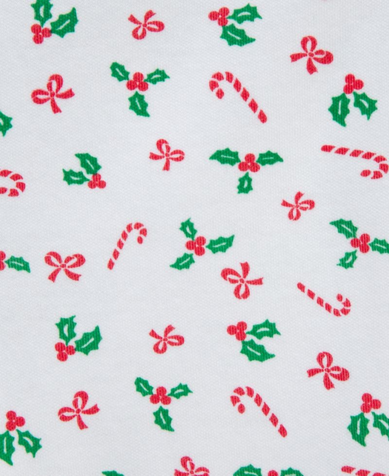 Baby Girls' Candy Cane Embroidered Tunic Top, Pants and Headband, 3-Piece Set