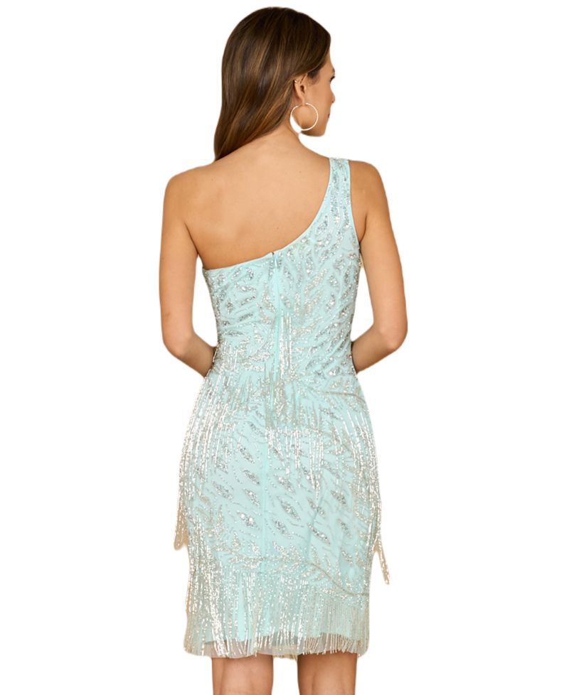 Women's One Shoulder Cocktail Dress