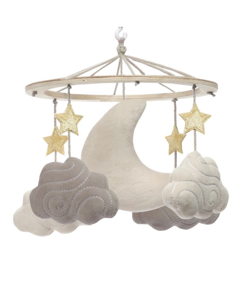Goodnight Moon Musical Baby Crib Mobile Soother Toy - Stars/Clouds