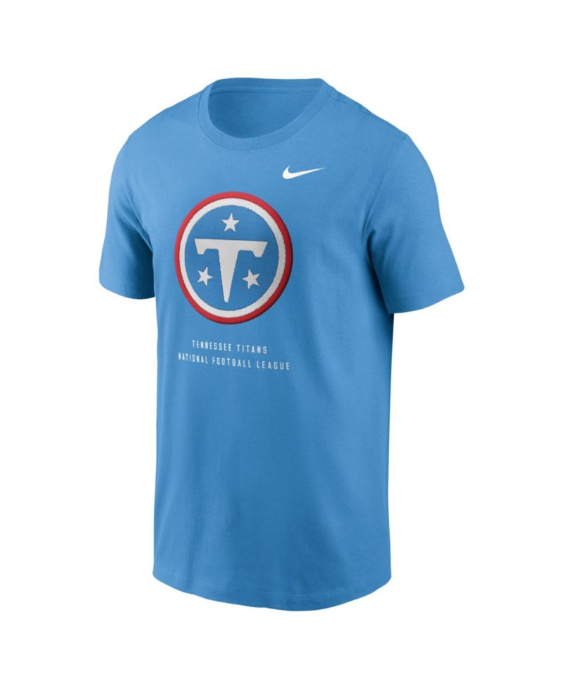 Men's Light Blue Tennessee Titans Property Of T-Shirt