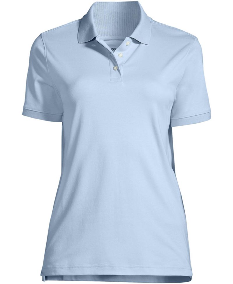 Women's Tall Short Sleeve Interlock Polo Shirt