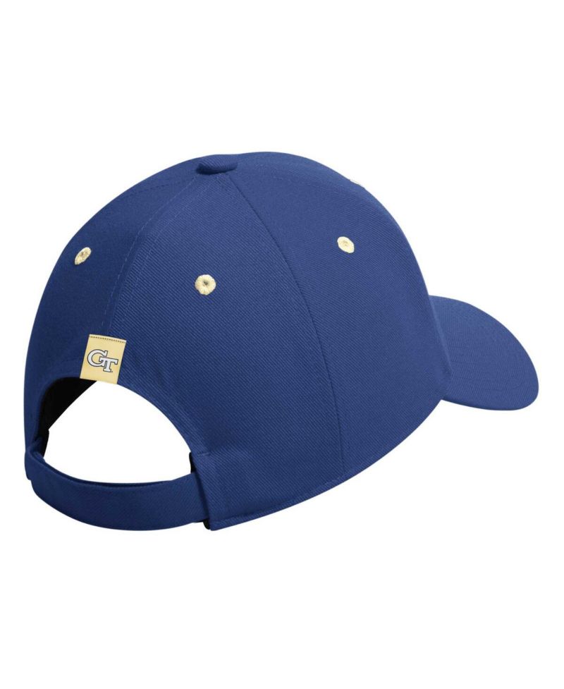 Men's Navy Georgia Tech Yellow Jackets Seasonal Half Font Adjustable Hat