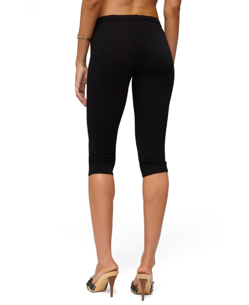 Women's Vanessa Knit Low-Rise Pull-On Capri Pants