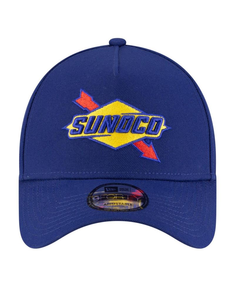 Men's Blue NASCAR Sunoco 9FORTY A-Frame Adjustable Hat
