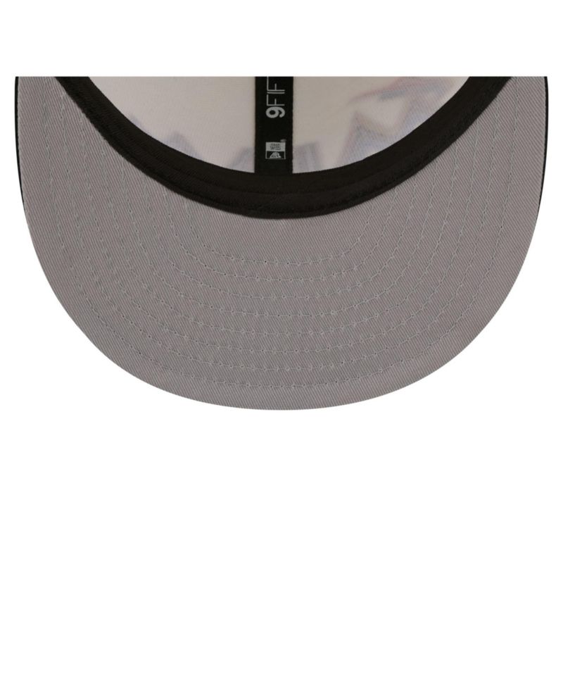 Big Boys and Girls White Miami Marlins Two-Tone 9FIFTY Snapback Hat