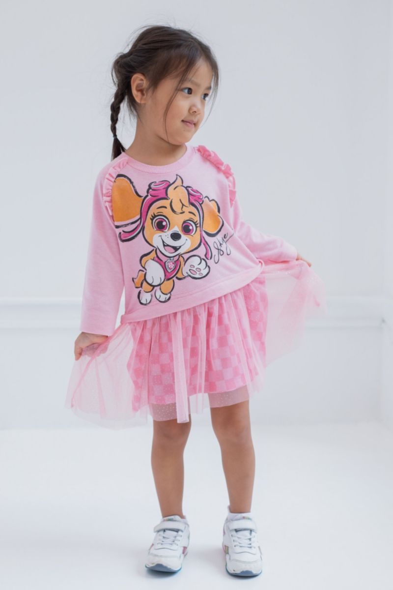 Little Girls Skye Glitter Tutu Dress