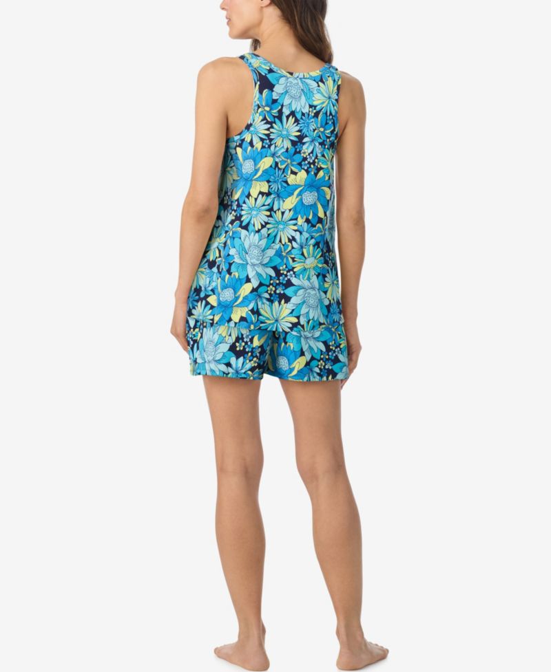 Women's Sleeveless Top & Boxer Shorts, 2-Piece Set