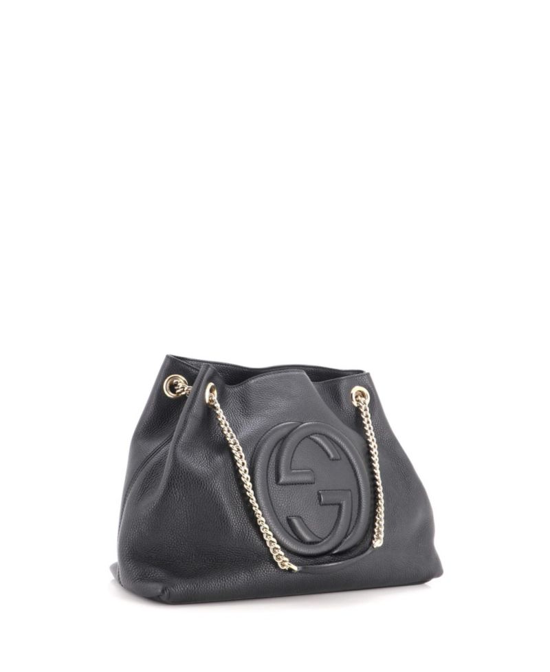 Medium Soho Chain Strap Shoulder Bag Leather