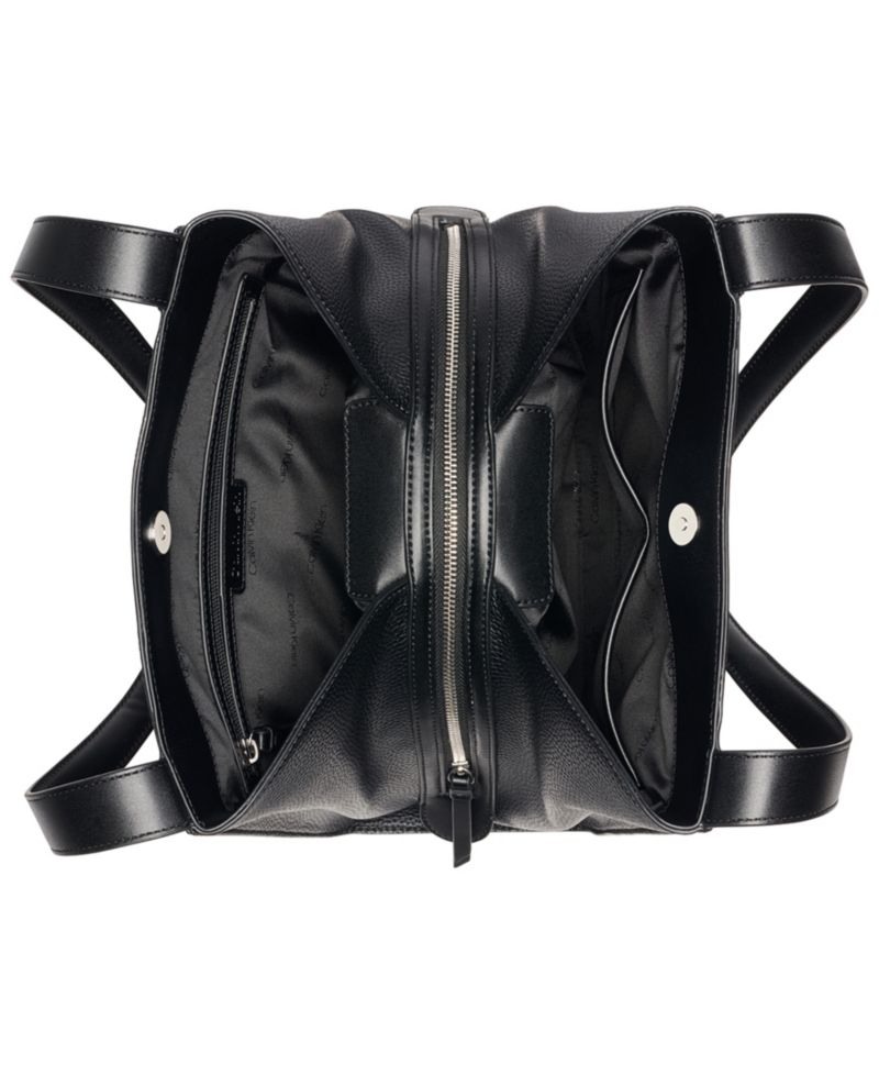 Masie Magnetic Snap Medium Tote Handbag
