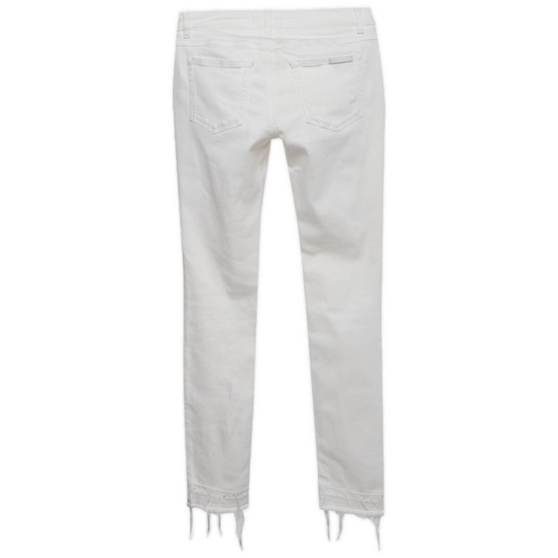 Women's Ripped Mid-Rise Skinny Jeans