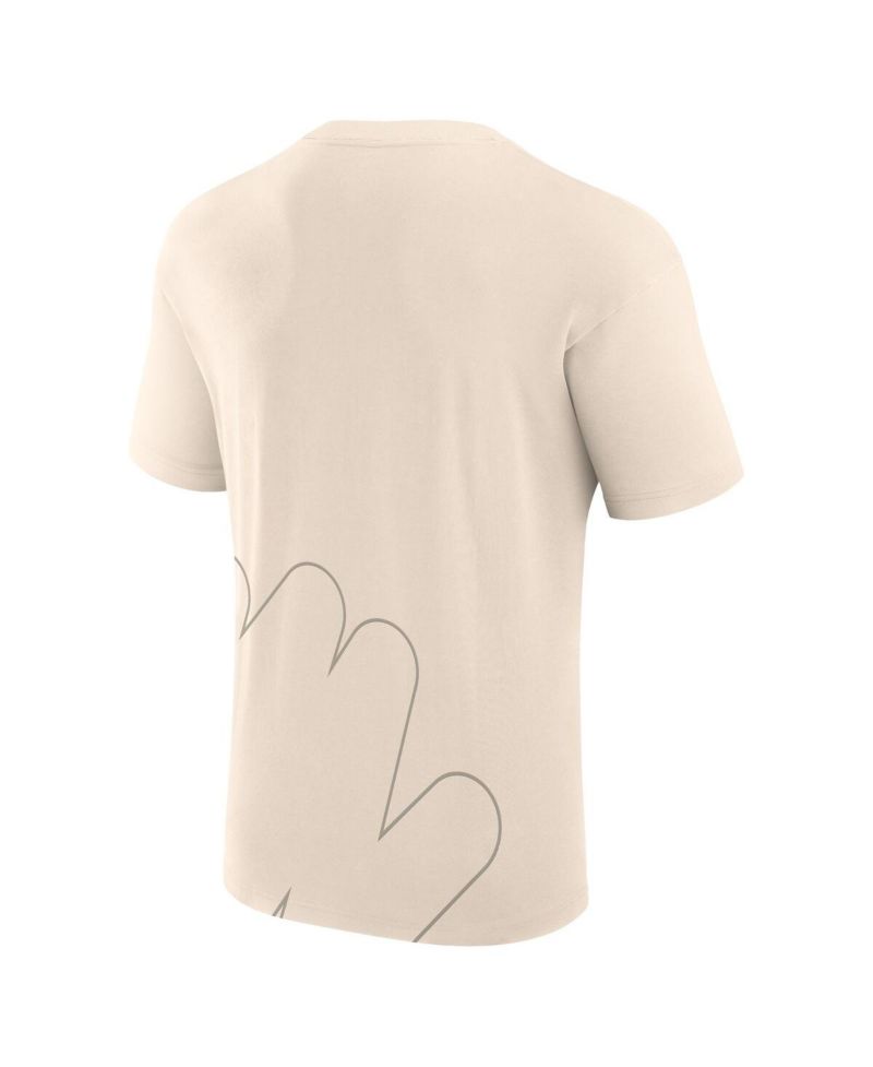 Men's Cream Milano Cortina 2026 Winter Olympics Fashion T-Shirt