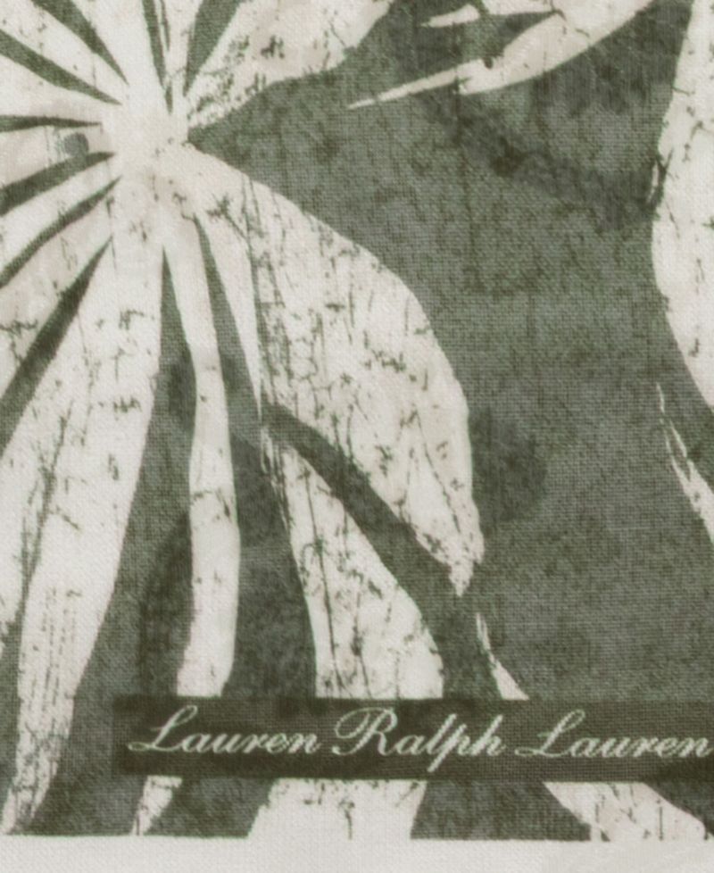 Palm Leaves Square Scarf
