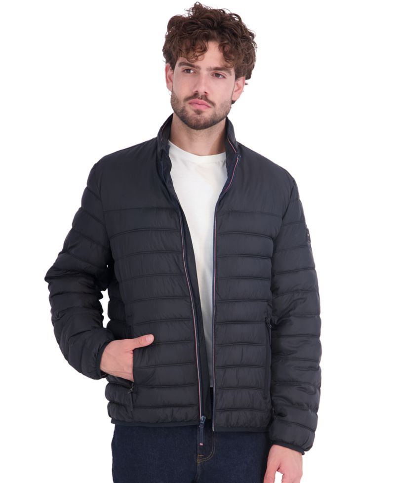 Men's Unhooded Packable Jacket