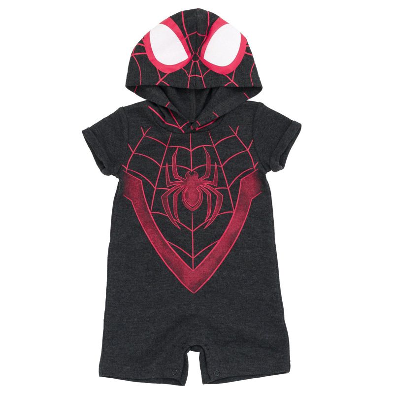 Baby Boys Spider-Man ( Newborn - 18 M) Miles Morales Cosplay Romper