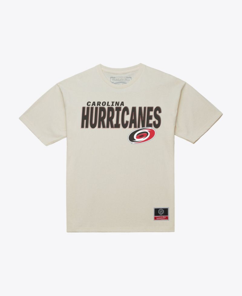 Men's Cream Carolina Hurricanes Core Plus T-Shirt
