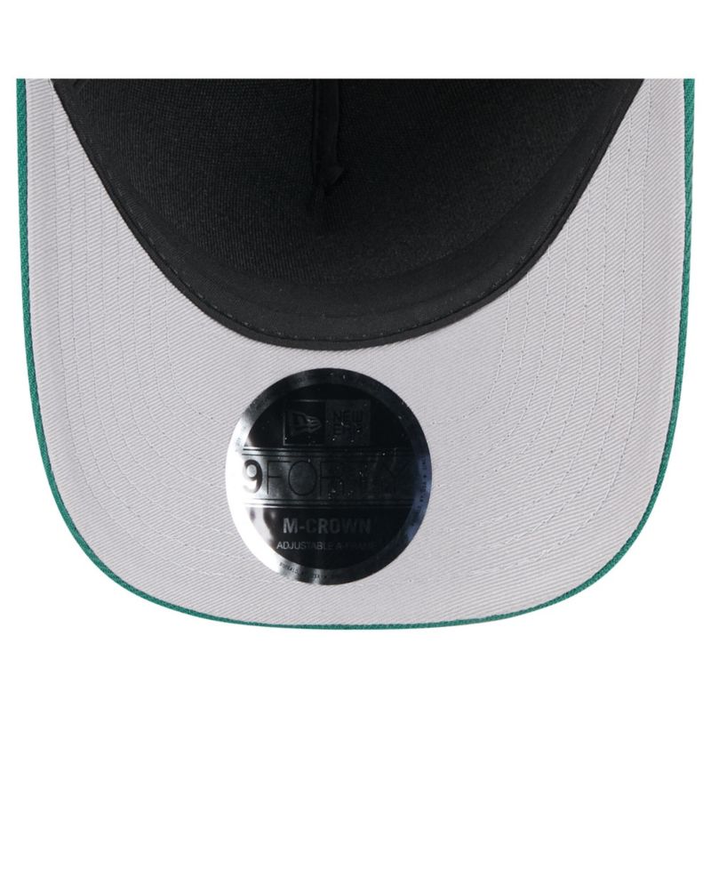 Men's Black/Green New York Jets 2025 NFL Draft 9FORTY A-Frame M-Crown Adjustable Hat