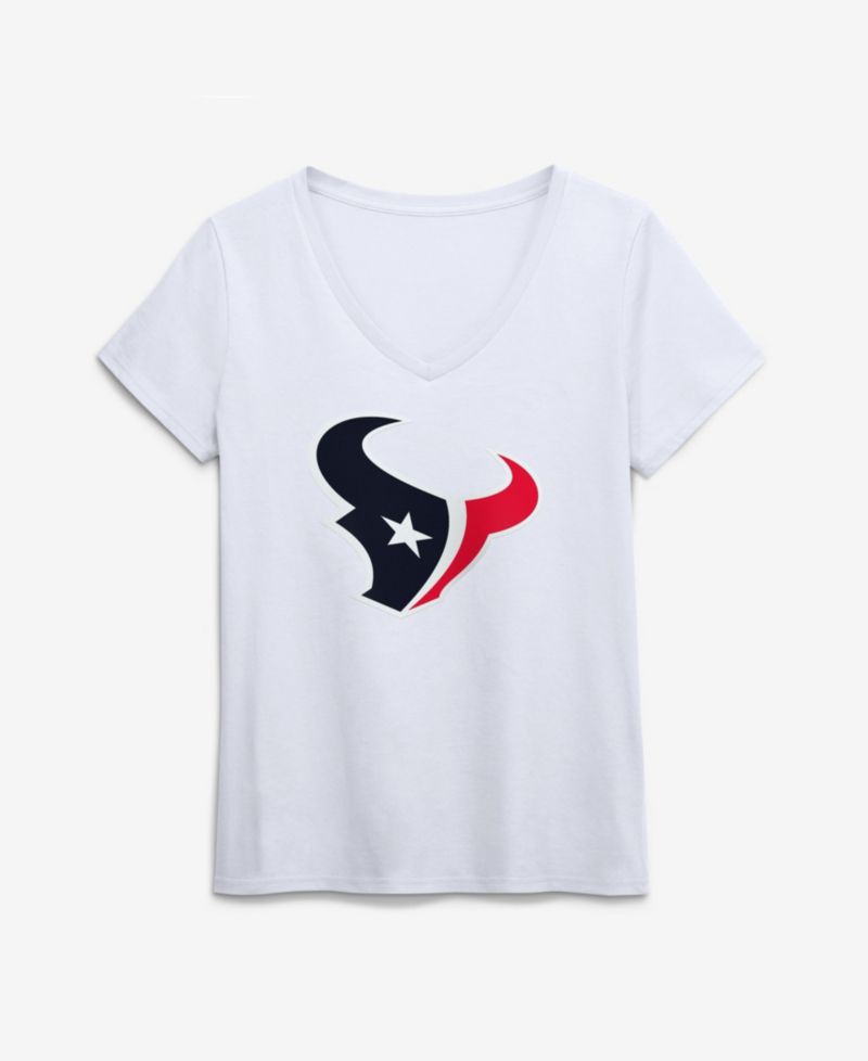 Women's Houston Texans V-Neck Short-Sleeve T-Shirt
