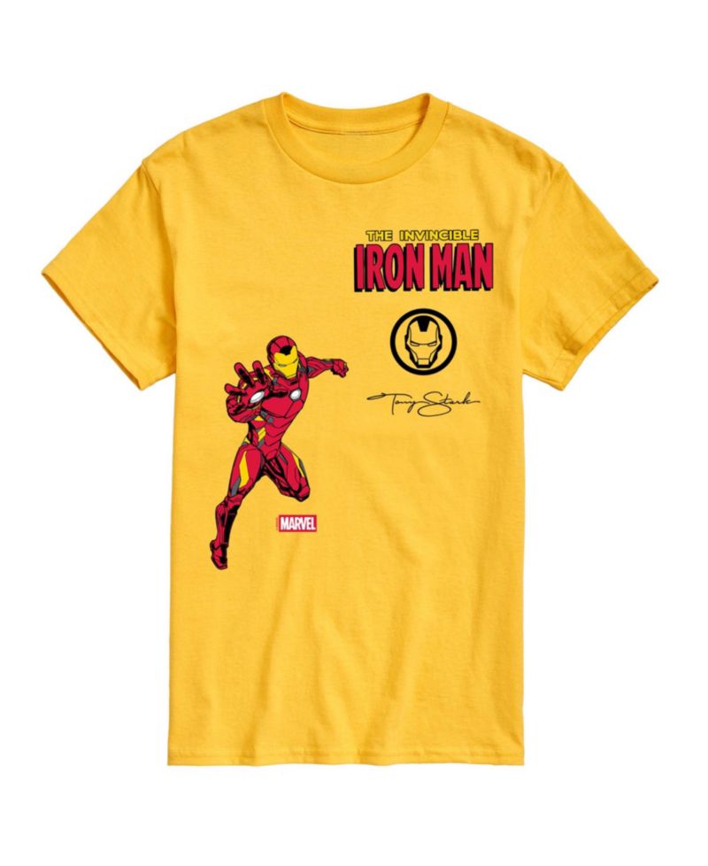 Men's Iron Man Invincible Short-Sleeve Graphic T-Shirt