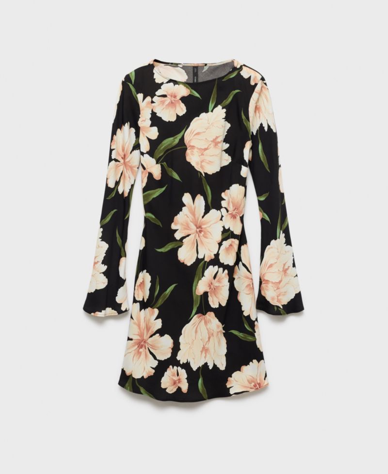 Women's Short Floral-Print Dress
