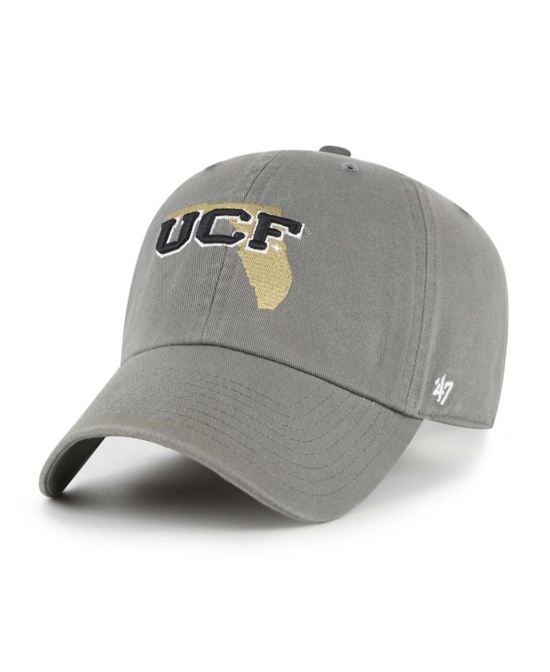 Men's Dark Grey UCF Knights Vault Clean Up Adjustable Hat