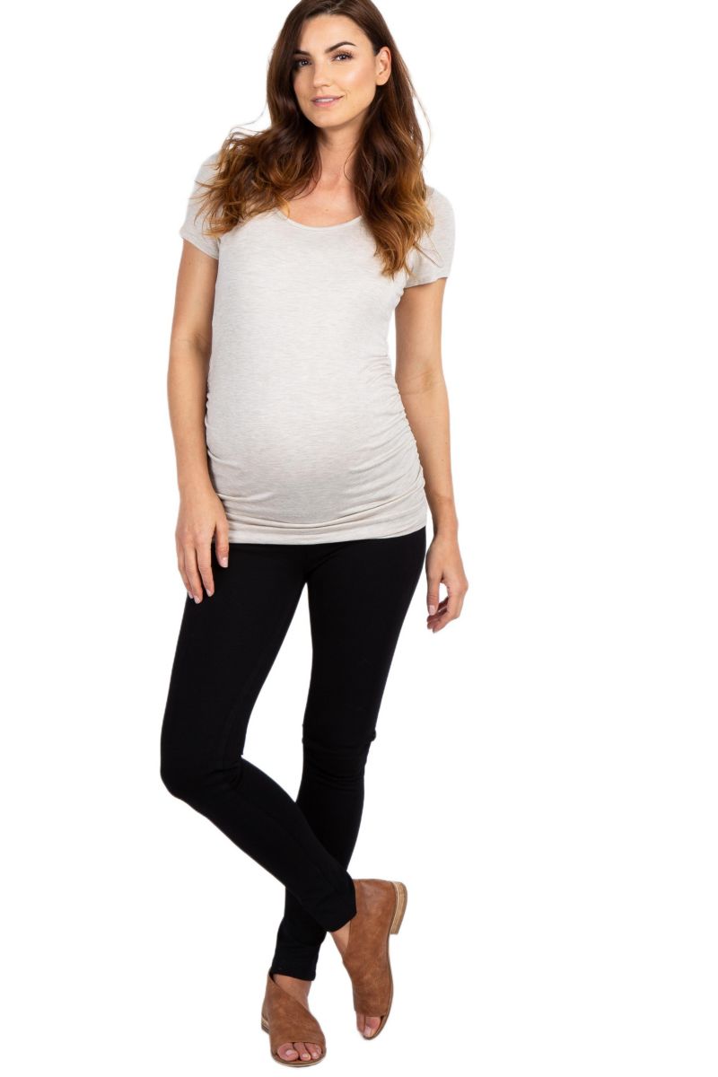 Women's Black Solid Basic Jeggings