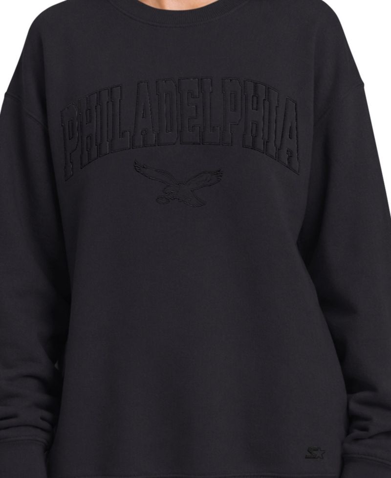 Women's Philadelphia Eagles Oversized Crewneck Sweatshirt