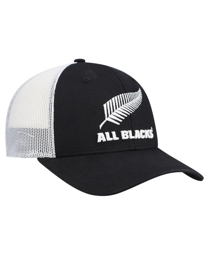 Men's Black All Blacks Generic Mass Trucker Adjustable Hat