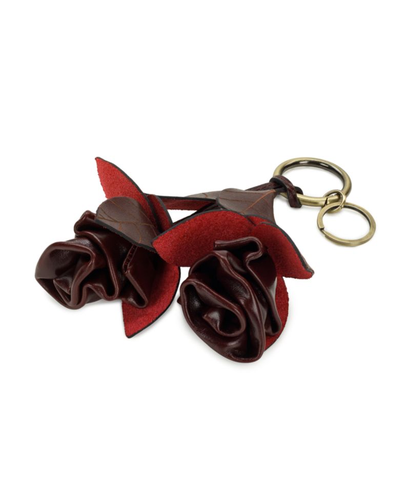Laced Rose Bag Charm
