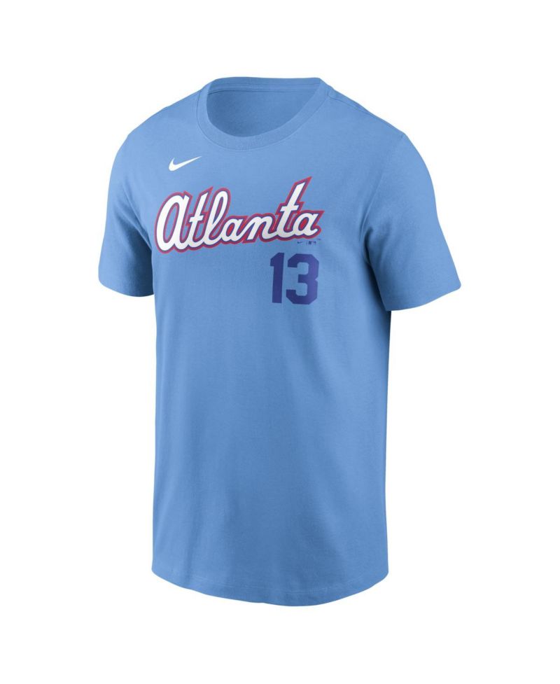 Men's Ronald Acu&ntilde;a Jr. Powder Blue Atlanta Braves 2026 City Connect Name & Number T-Shirt
